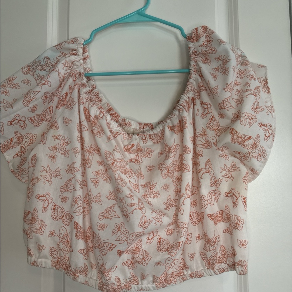 Floral Print Women's crop Top